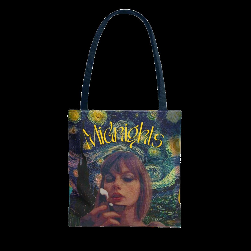 TS Midnights MEETS Van Gogh Tote Bag