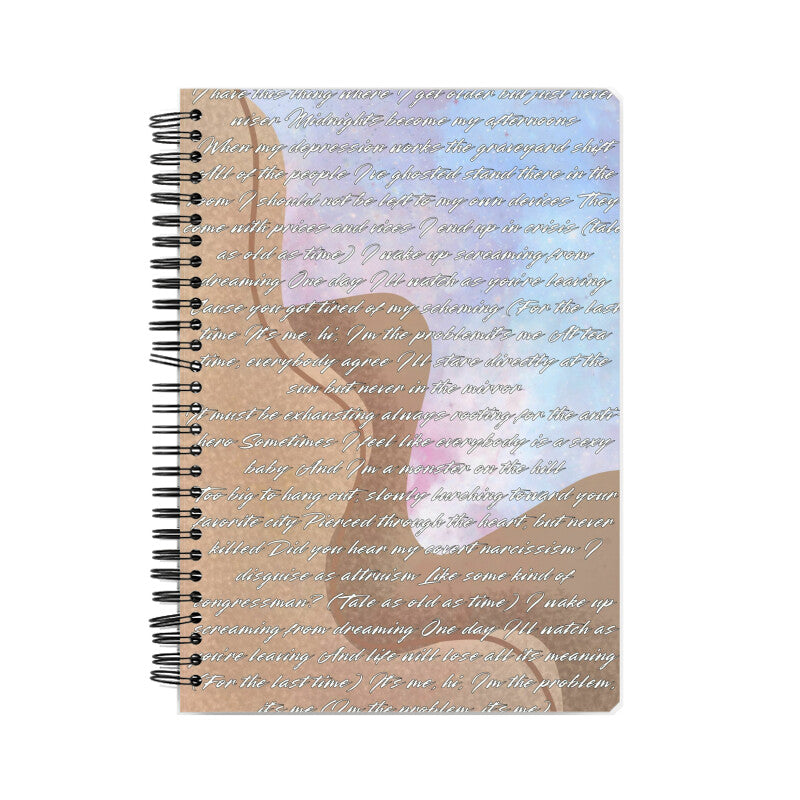 Taylor Swift Lyrical Notebook